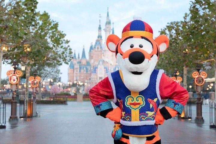 tigrou shanghai disney