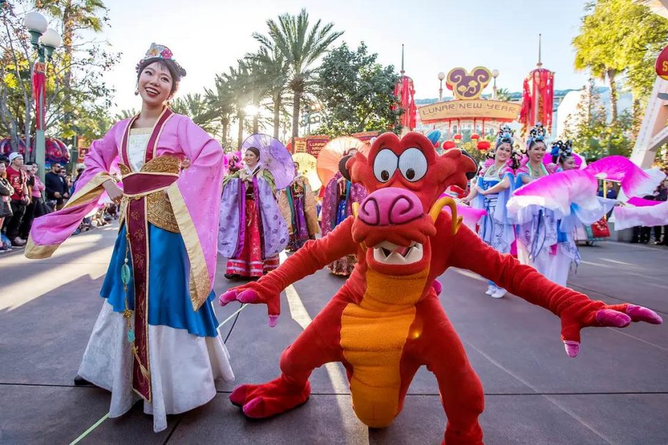 nouvel an lunaire disney california adventure 2022