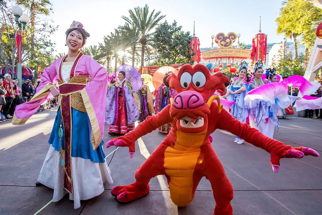 nouvel an lunaire disney california adventure 2022