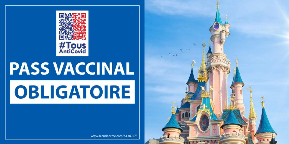 passe vaccinal disneyland paris
