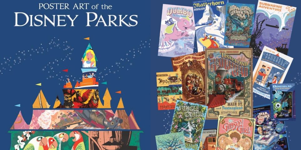 poster art of the disney parks