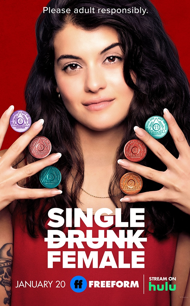 single drunk female