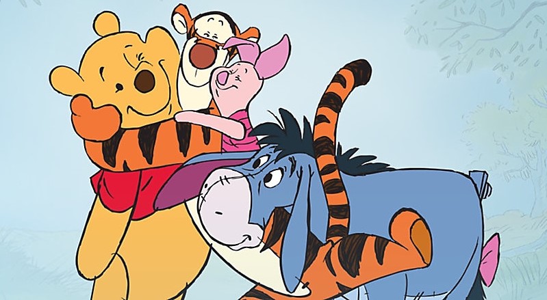 winnie l'ourson public