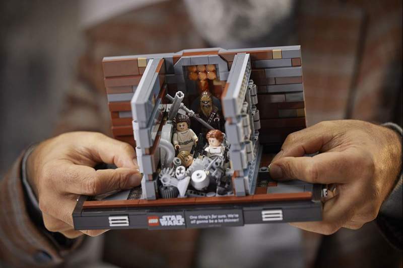 dioramas lego star wars