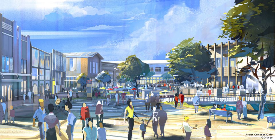 disney village transformation