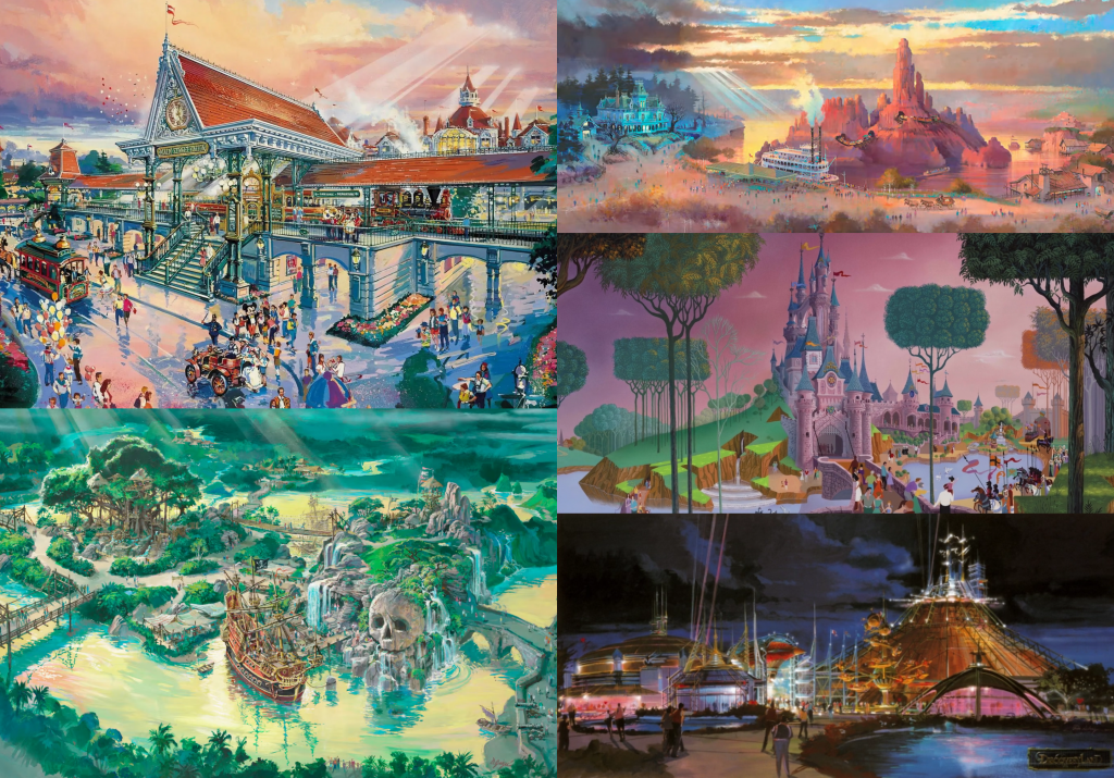 concept arts disneyland paris