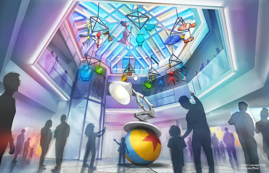 Paradise Pier Hotel pixar