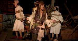 johnny depp jack sparrow disneyland