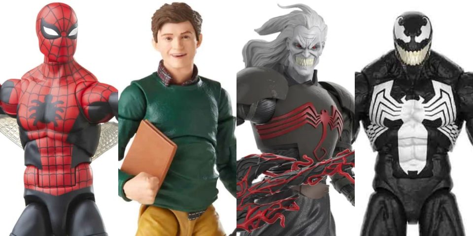 venom knull spider-man hasbro