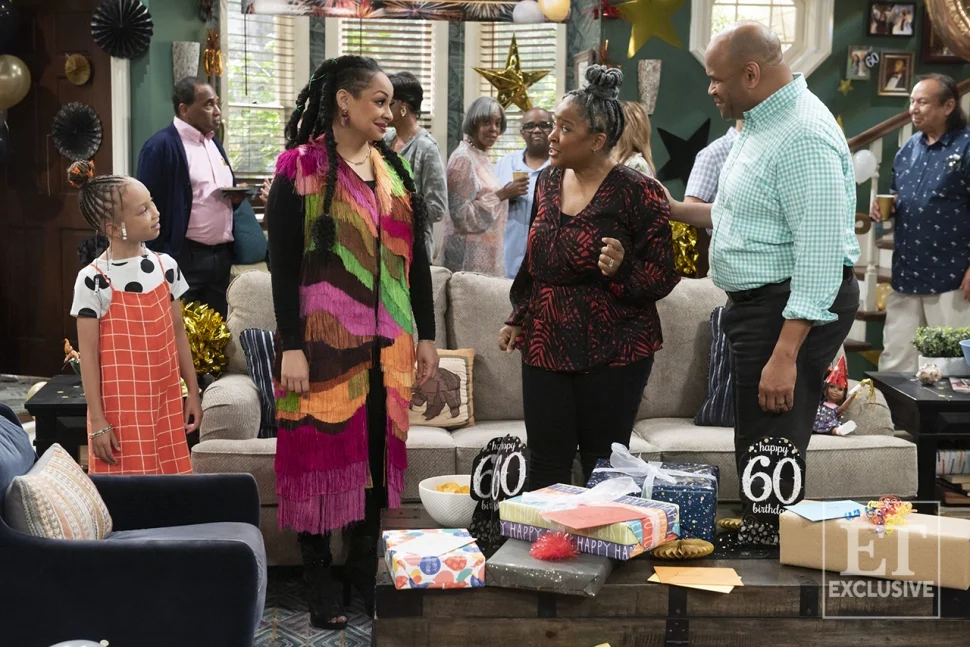 Raven et T'Keyah sur le tournage de Raven