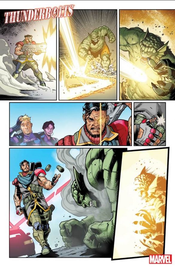 Les Thunderbolts se rassemblent dans une nouvelle série comics ...