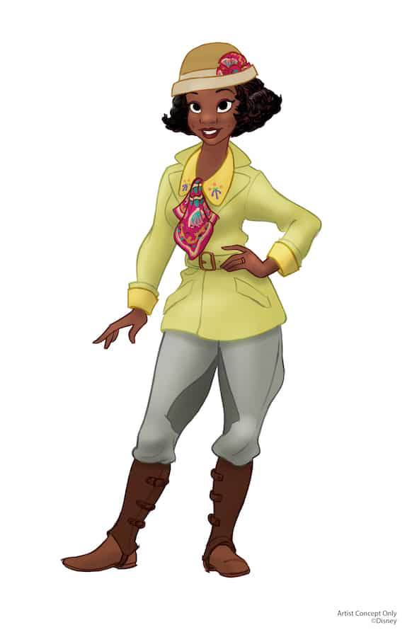 costume tiana