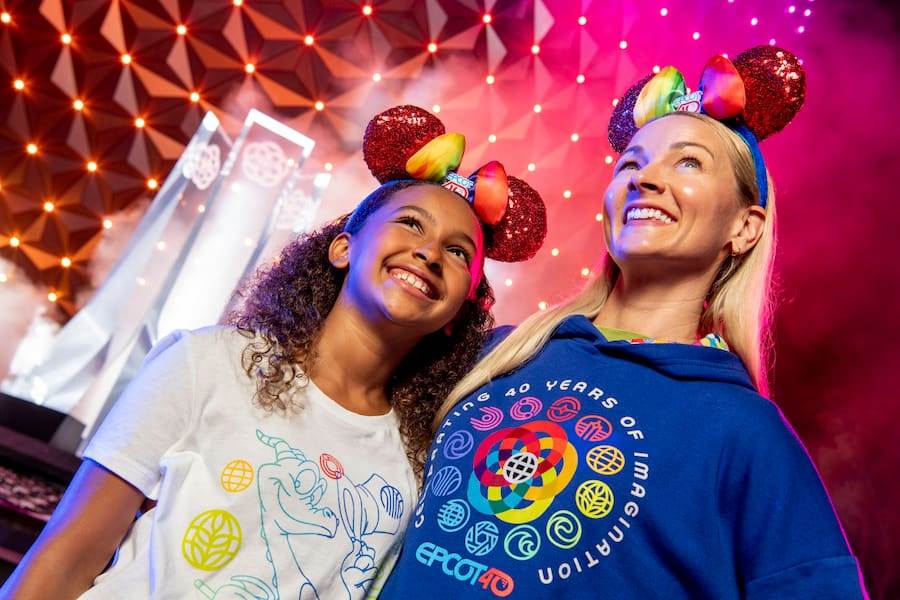 collection epcot 40e anniversaire