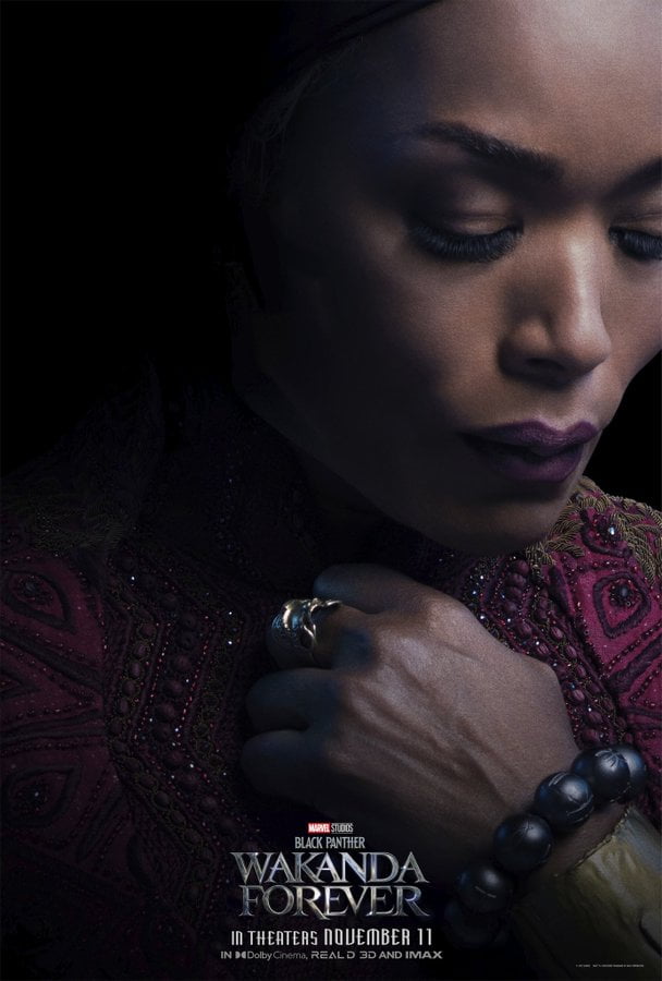 affiches personnages black panther