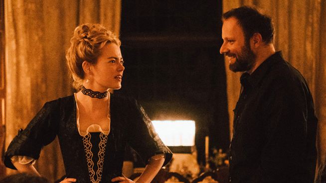 emma stone and Yorgos Lanthimos