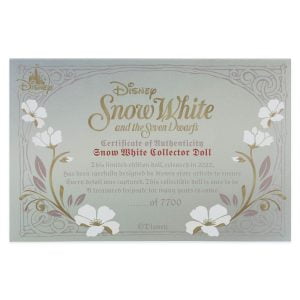 shopdisney blanche neige poupée