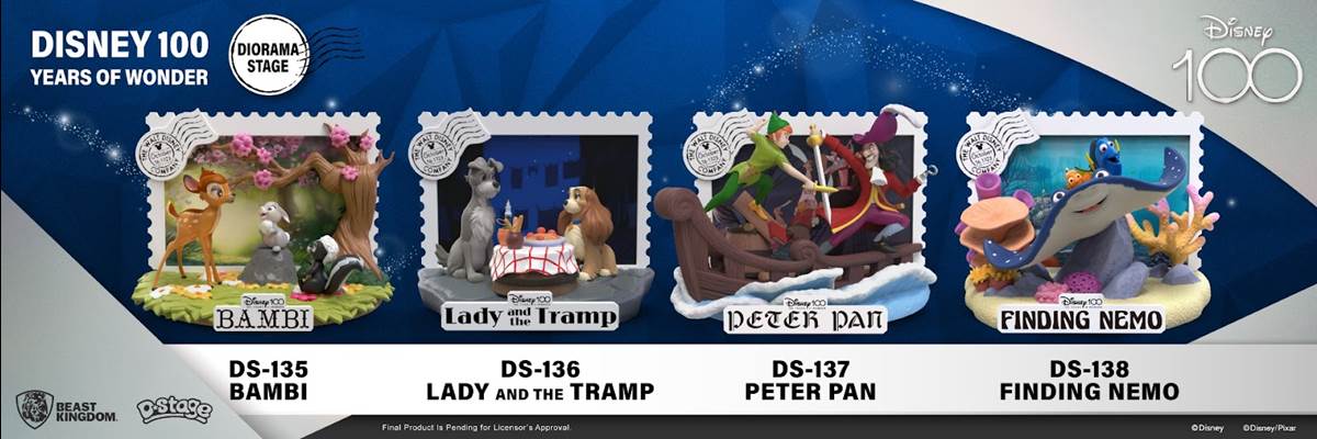beast kingdom disney 100