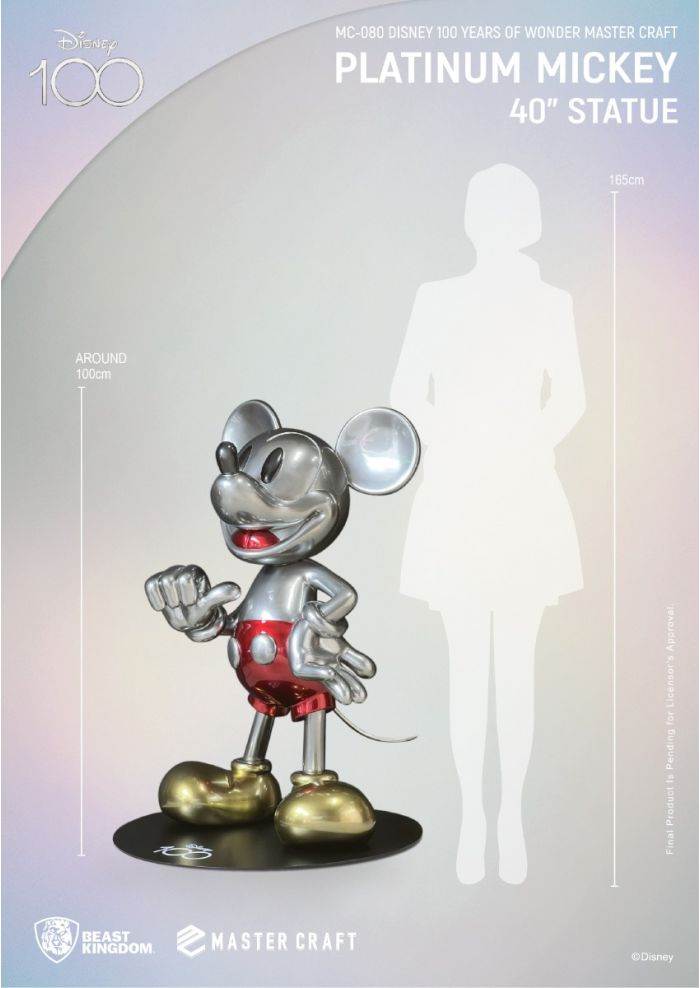 disney 100 mastercraft beast kingdom