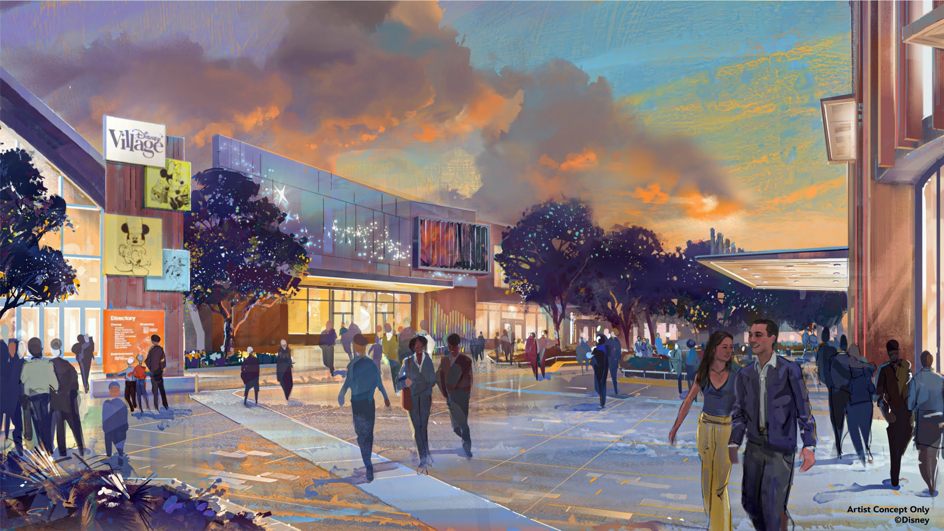 disney village nouveau concept-art disneyland paris