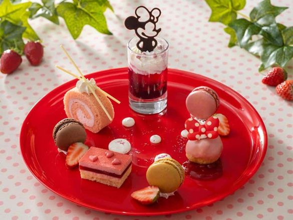 Plat de desserts Minnie’s Lovely ¥1,680 (Center Street Coffee House)
