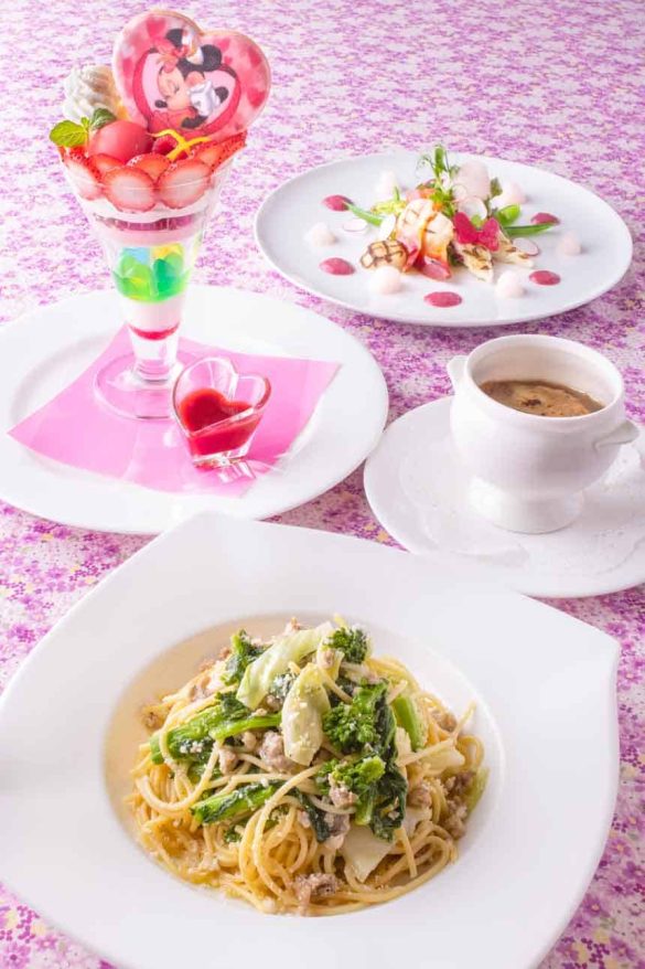 Menu Pâtes ¥5,800 Dreamers Lounge