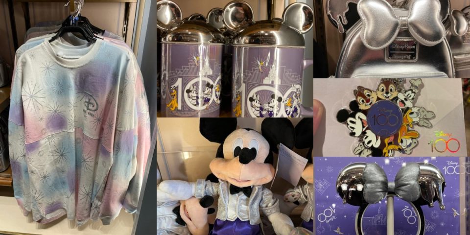 disney 100 merchandise disneyland