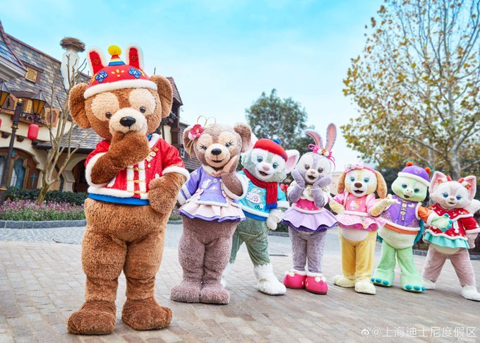 shanghai disney resort lapin 2023 12