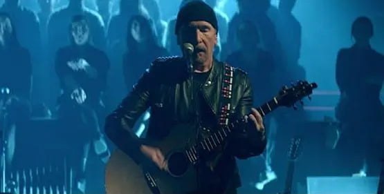 u2 david letterman