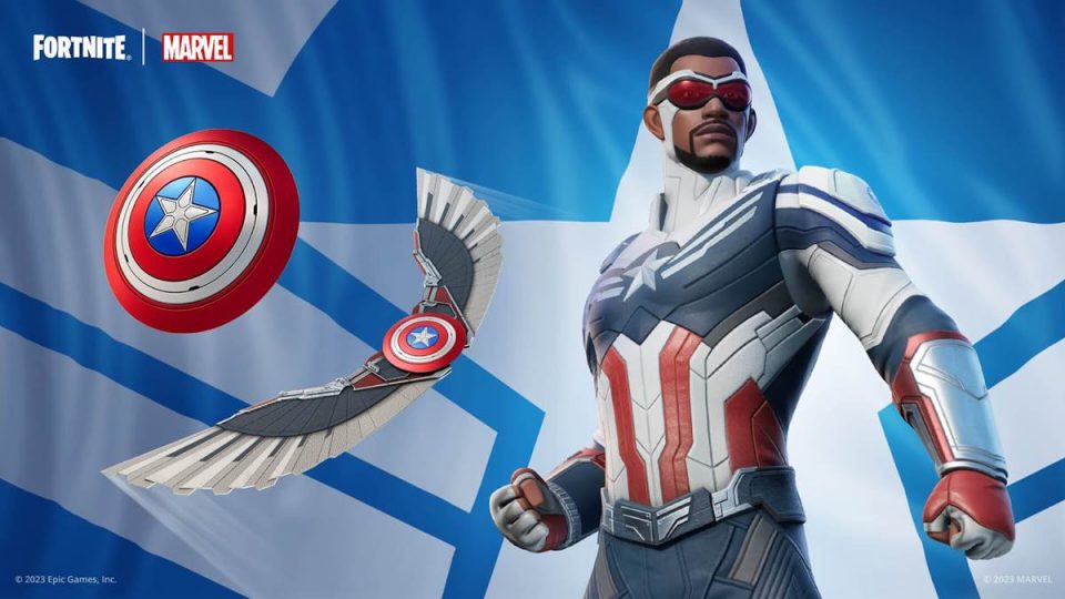 captain america fortnite