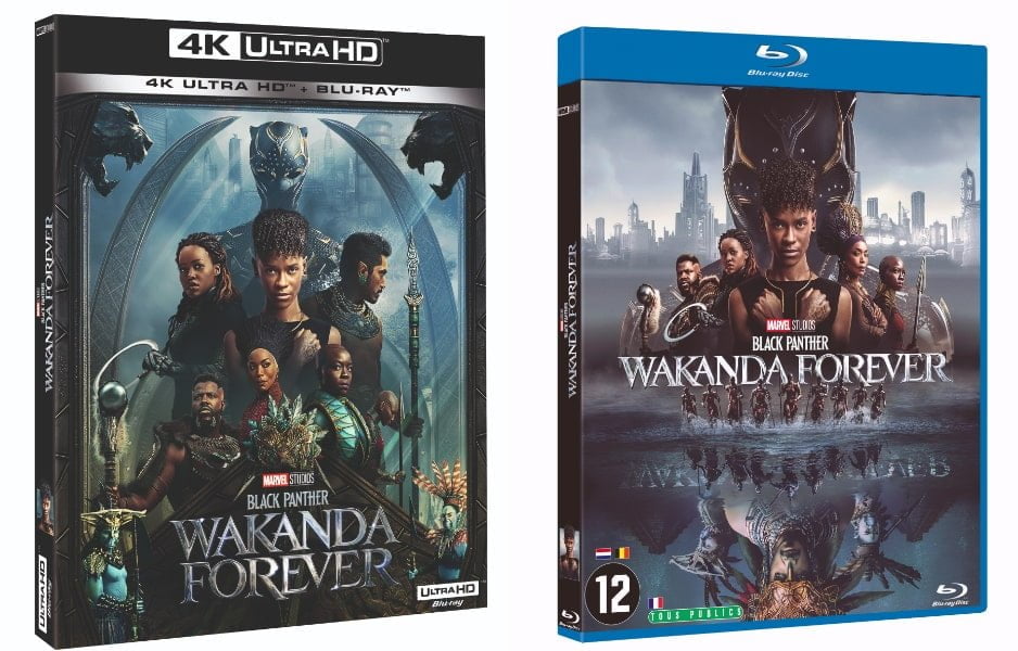 dvd blu-ray black panther wakanda forever