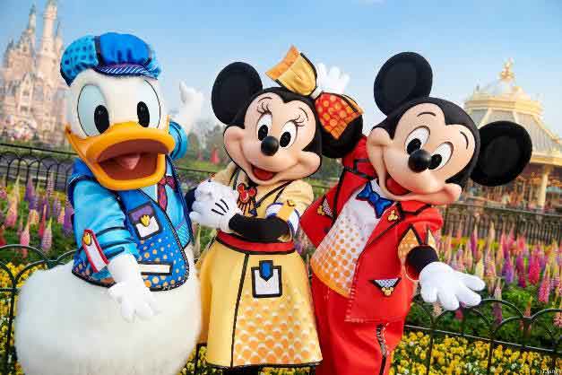 shanghai disney printemps 2023