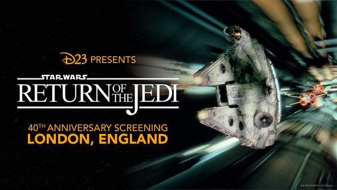 d23 retour du jedi star wars celebration europe