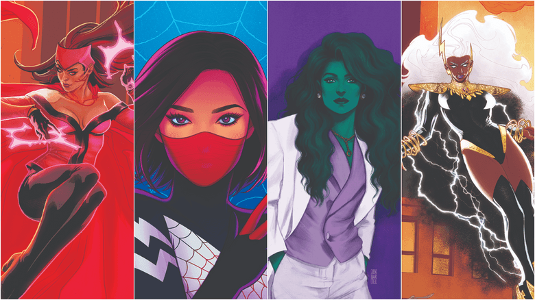 femmes marvel hotel new york super-héroïnes