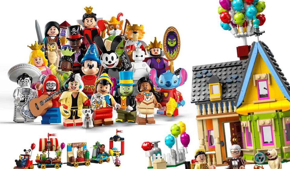 mini-figurines lego disney 100