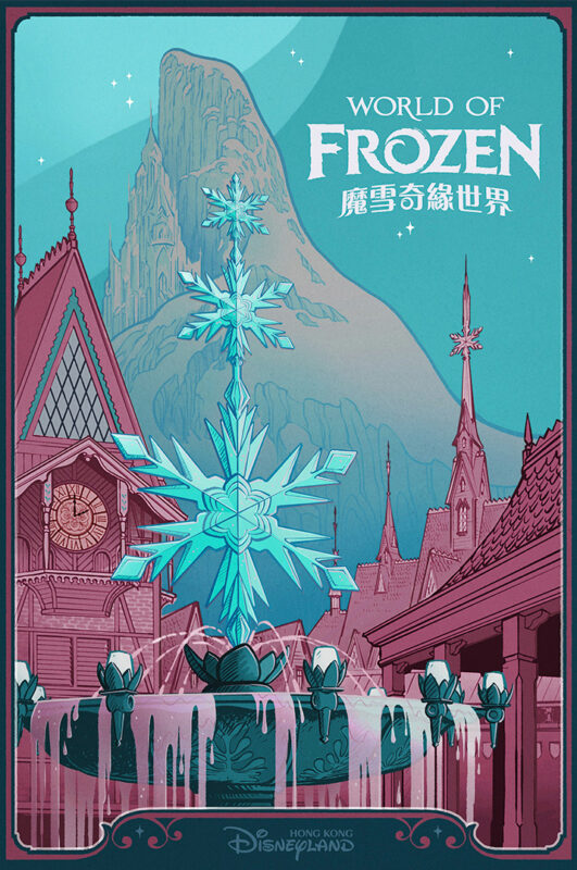 affiches world of frozen