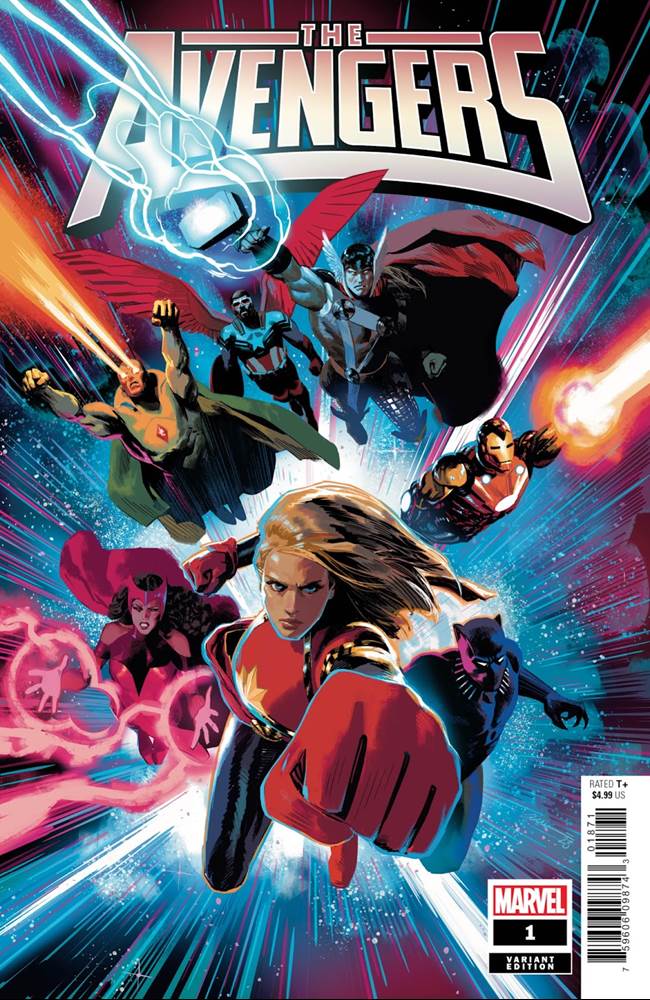 avengers captain marvel comics 01