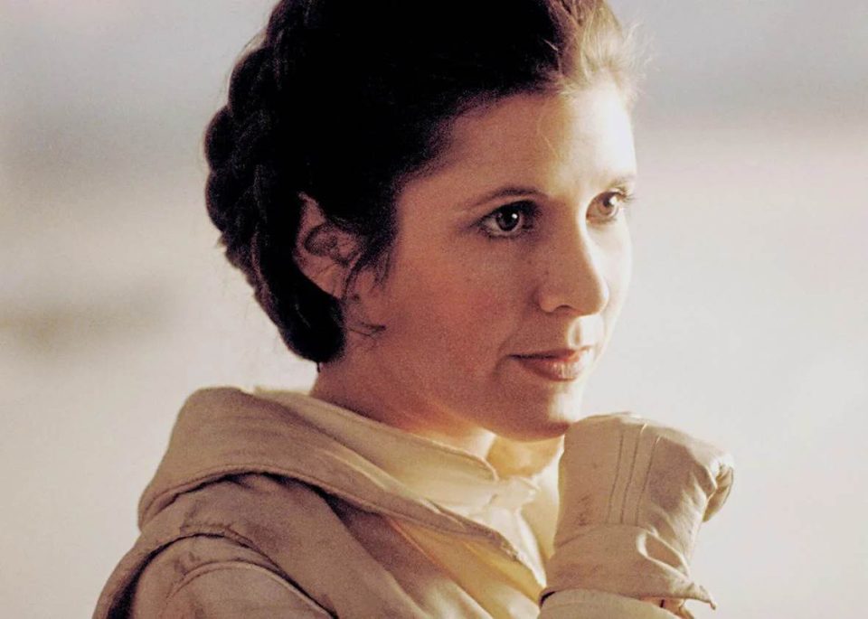 carrie fisher étoile