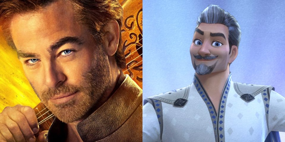 chris pine disney