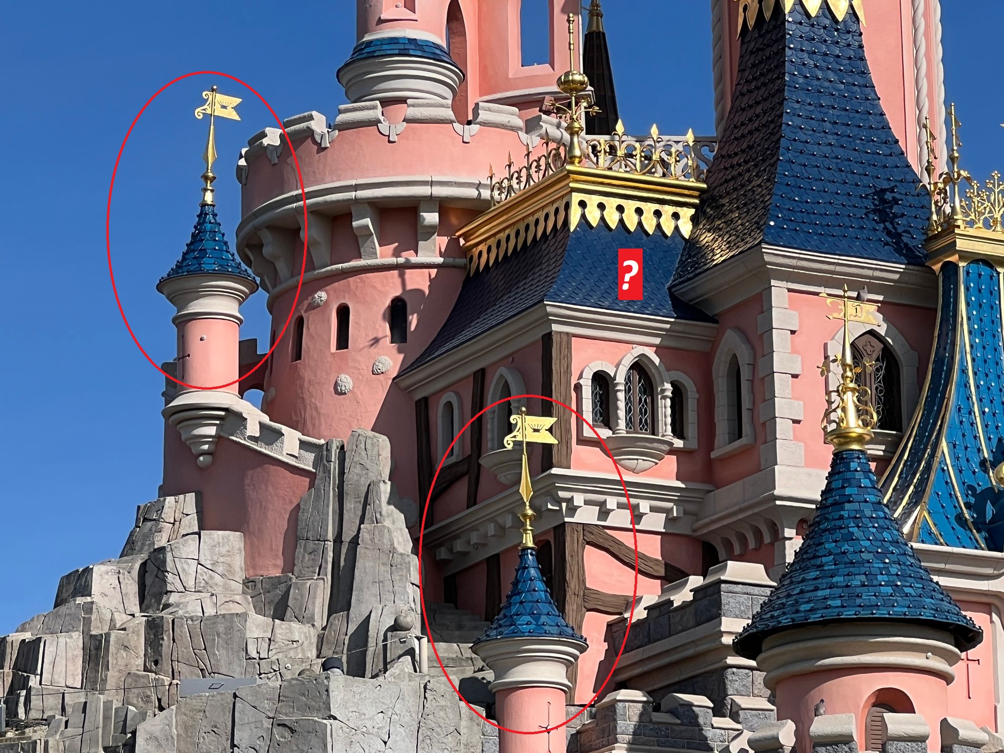 tourelles château disney