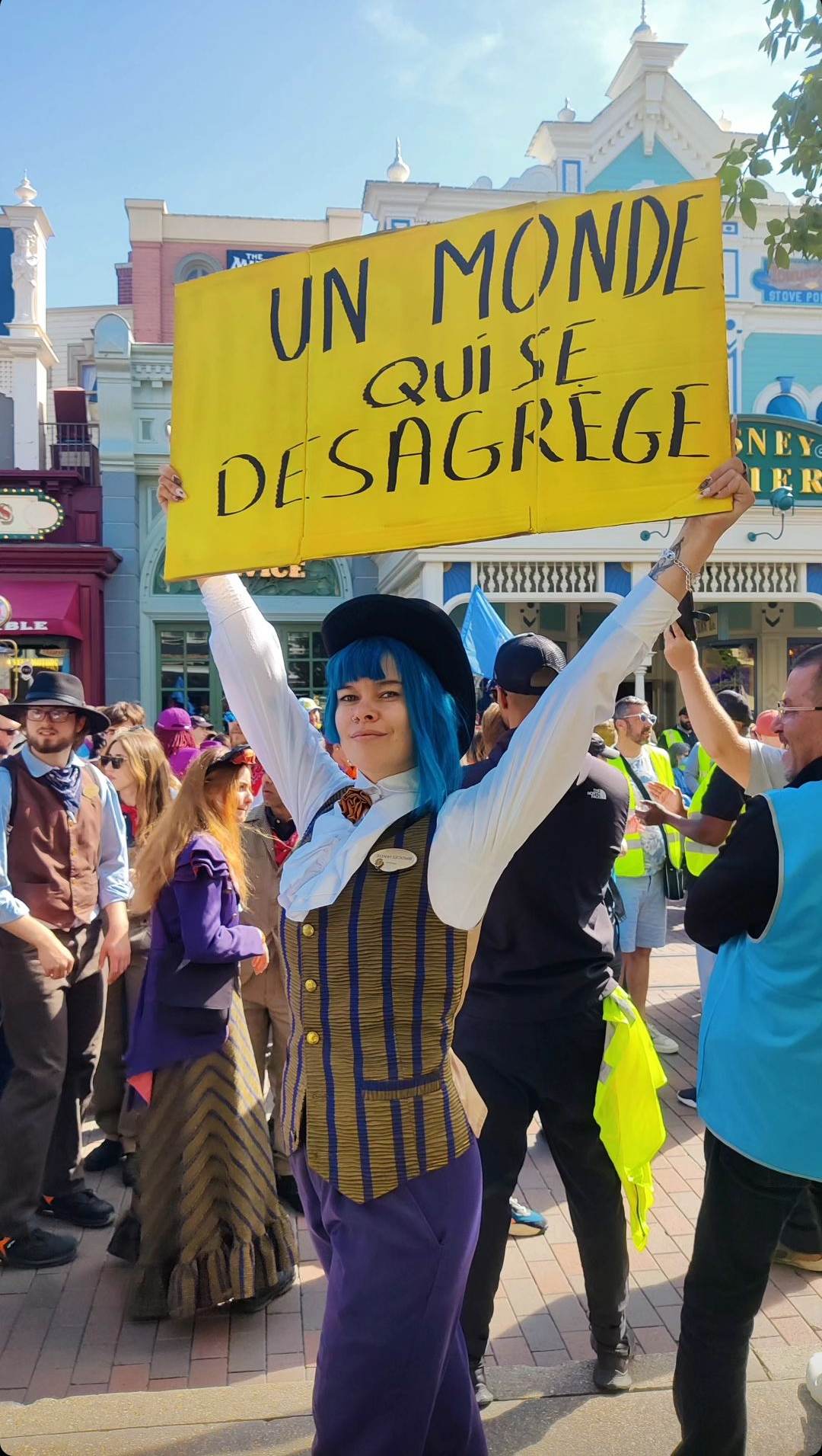 grève disneyland paris