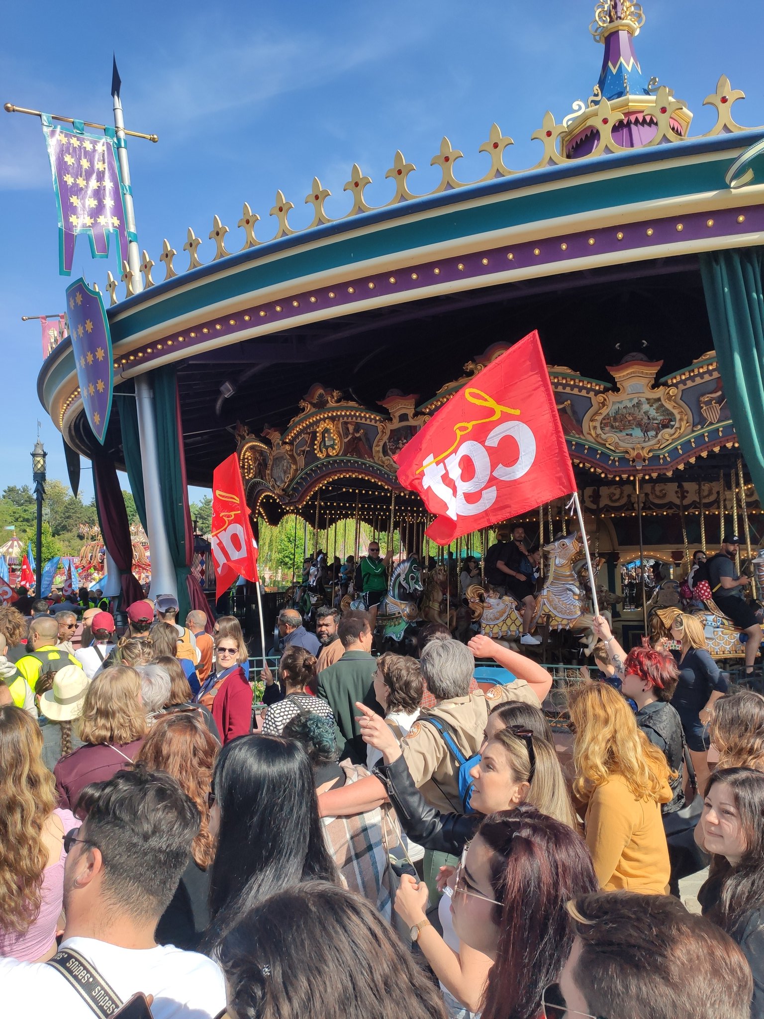 grève disneyland paris