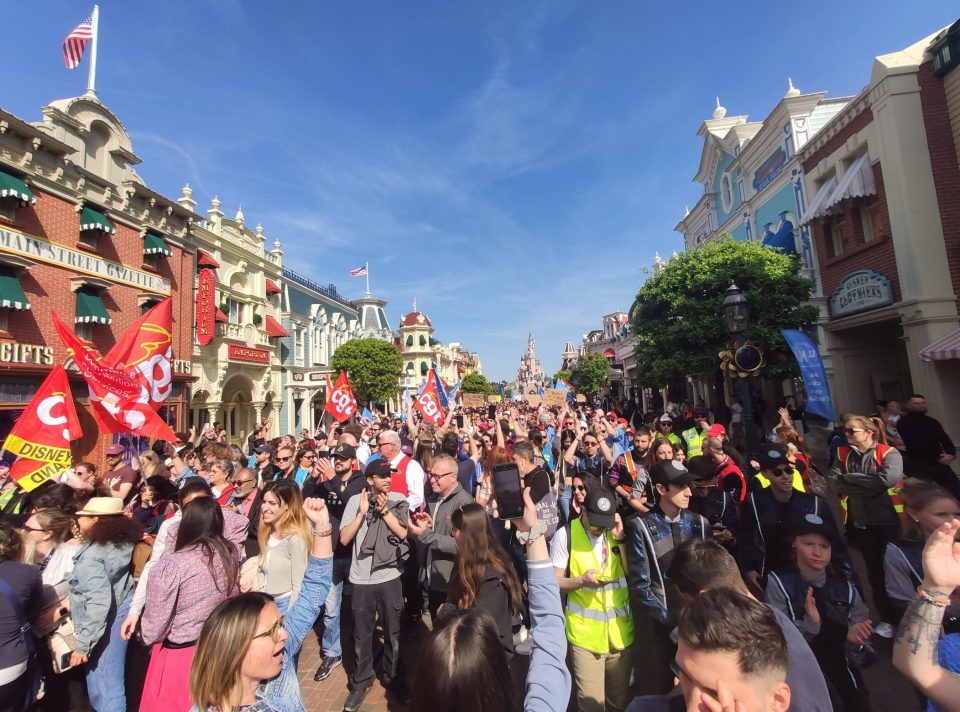 grève disneyland paris