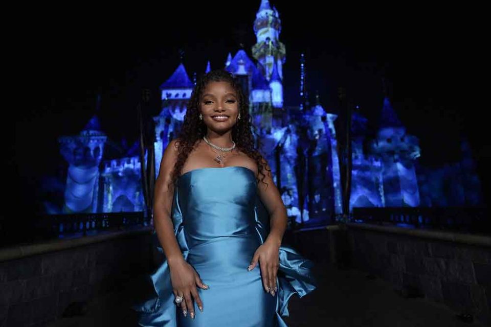 halle bailey disneyland