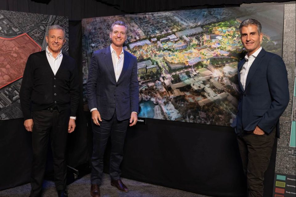 gavin newsom disneyland forward
