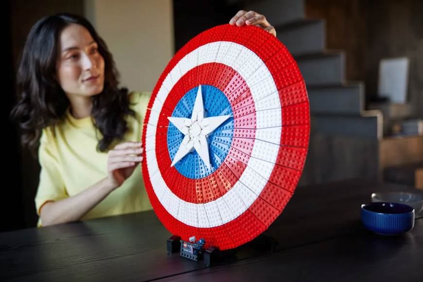 lego bouclier captain america