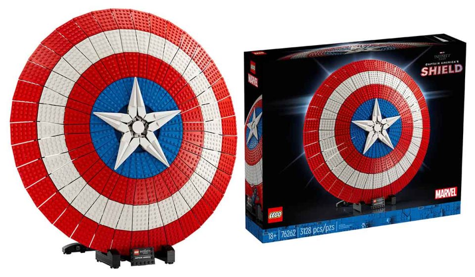 lego bouclier captain america