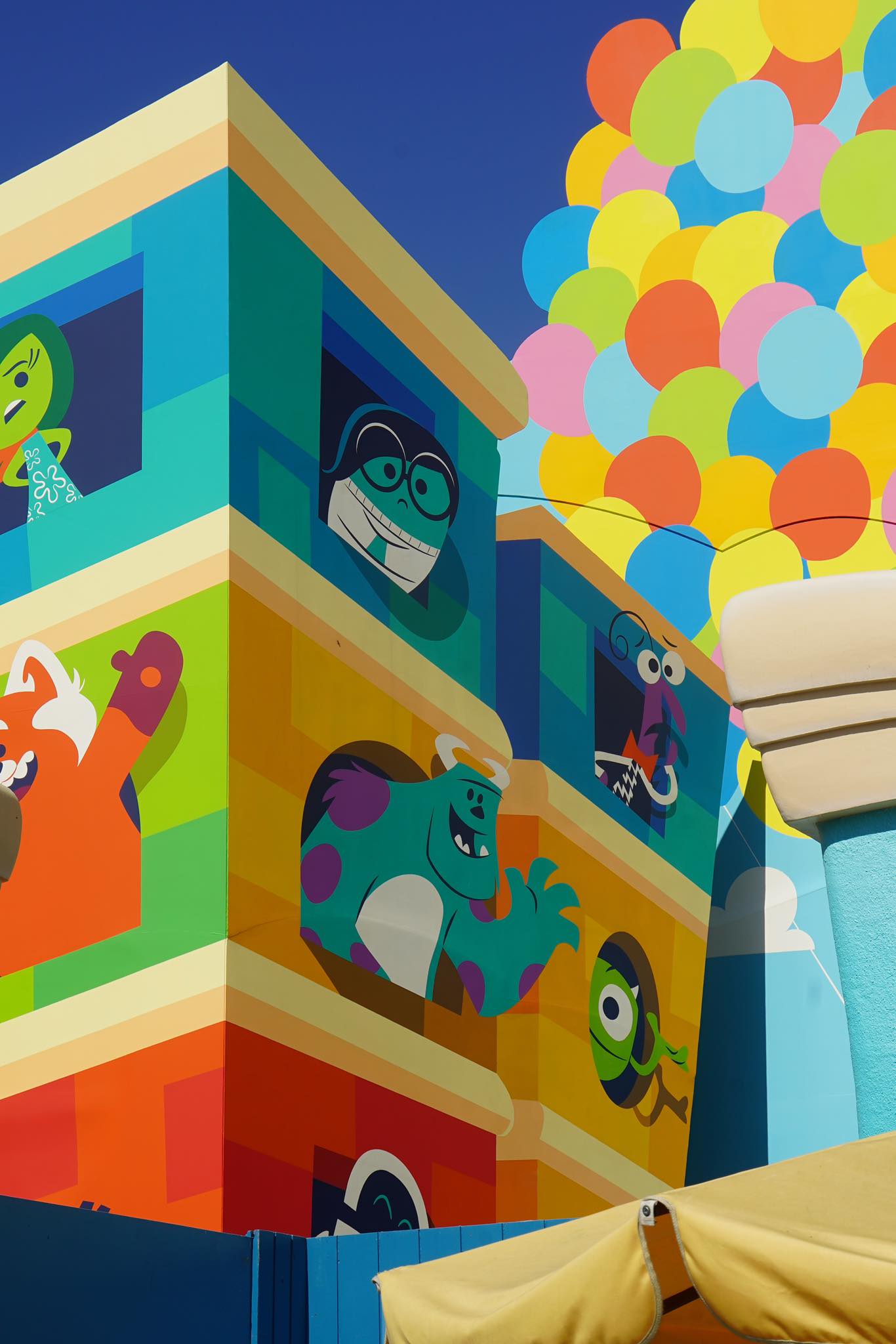 décor worlds of pixar