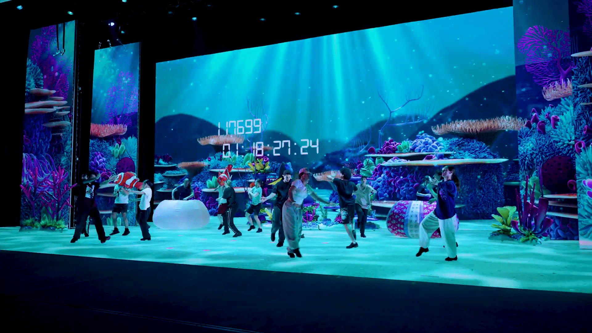 répétitions show pixar