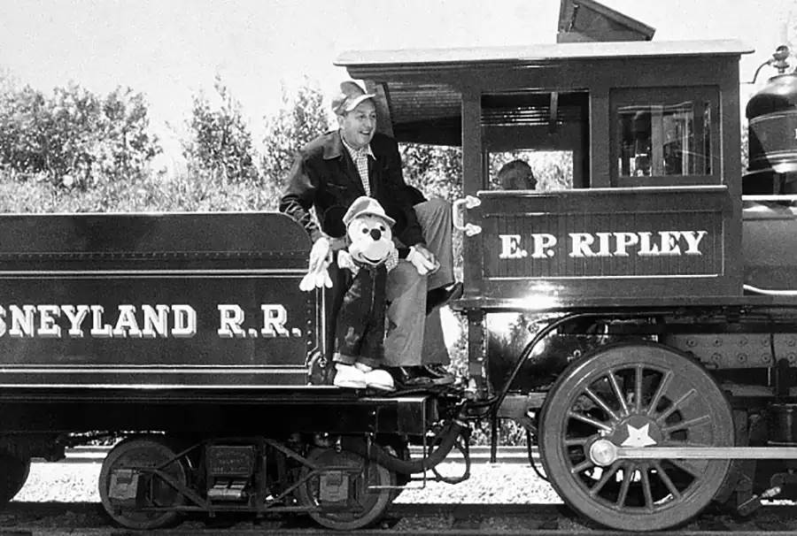 seau pop-corn disneyland railroad