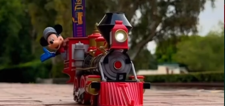seau pop-corn disneyland railroad